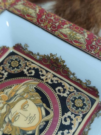ที่เขี่ยบุหรี่ VERSACE Ashtray Accessory Tray Plate "Medusa" Design Japan แท้   รูปที่ 6