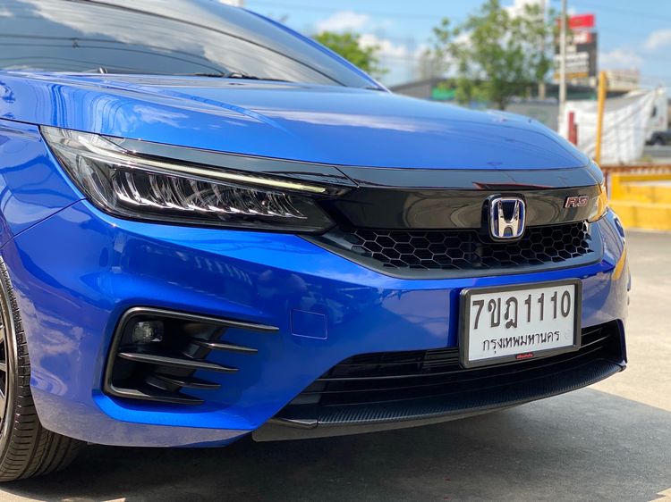 Honda City 2023 1.5 e:HEV RS Sedan ไฮบริด ไม่ติดแก๊ส เกียร์อัตโนมัติ น้ำเงิน รูปที่ 2