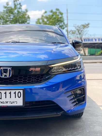 Honda City 2023 1.5 e:HEV RS Sedan ไฮบริด ไม่ติดแก๊ส เกียร์อัตโนมัติ น้ำเงิน รูปที่ 3