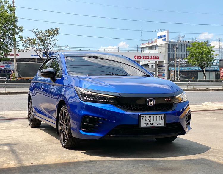 รถ Honda City 1.5 e:HEV RS สี น้ำเงิน