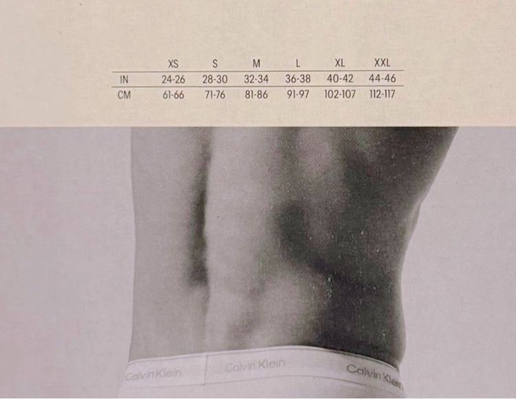 Calvin Klein กางเกงในชาย ของแท้ 💯 แพ็ค 3 ตัว รูปที่ 2