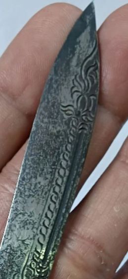 มีดหมอ หลวงพ่อเดิม ขนาด 6 นิ้ว เก่าสวยงามมาก รูปที่ 13