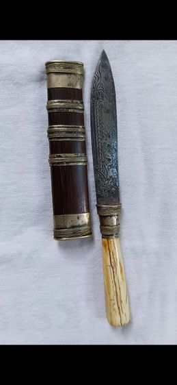 มีดหมอ หลวงพ่อเดิม ขนาด 6 นิ้ว เก่าสวยงามมาก รูปที่ 12