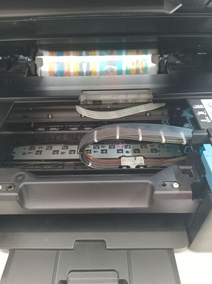 ปริ้นเตอร์มือสองพร้อมใช้งาน canon g3000 wifi ปริ้นสแกนถ่ายเอกสารได้เครื่องสภาพสวยหัวพิมพ์ดีระบบแทงค์ๆโรงงานมีหมึกพร้อมใช้งานทันที รูปที่ 2