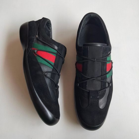 Gucci Suede Shoes Men รูปที่ 4