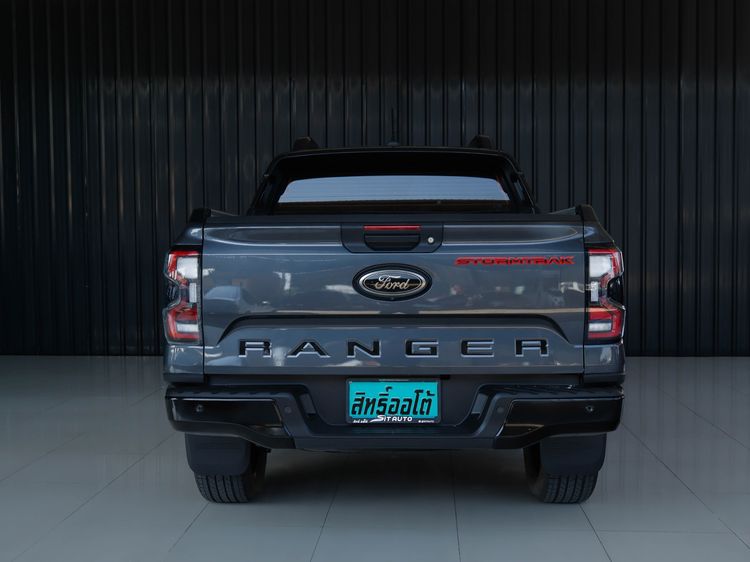 Ford Ranger 2023 2.0 Bi-Turbo Hi-Rider Storntrak Pickup ดีเซล ไม่ติดแก๊ส เกียร์อัตโนมัติ เทา รูปที่ 3
