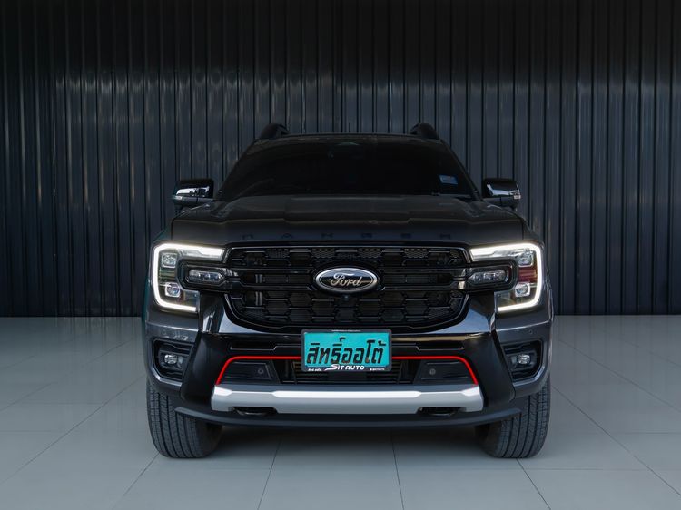 Ford Ranger 2023 2.0 Bi-Turbo Hi-Rider Storntrak Pickup ดีเซล ไม่ติดแก๊ส เกียร์อัตโนมัติ เทา รูปที่ 2