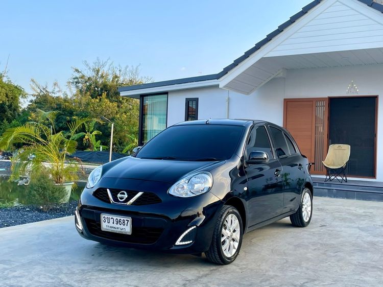 รถ Nissan March 1.2 VL สี ดำ