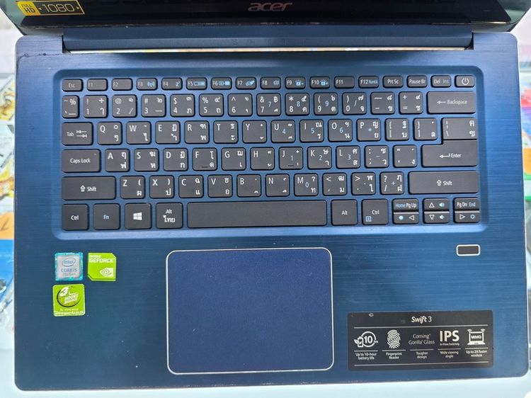 ขาย Notebook Acer Swift 3 SF314 Core i5 RAM 8 SSD 256 มือ2 สภาพดี มีการ์ดจอ แบตเก็บไฟ 4900 บาท ครับ รูปที่ 3