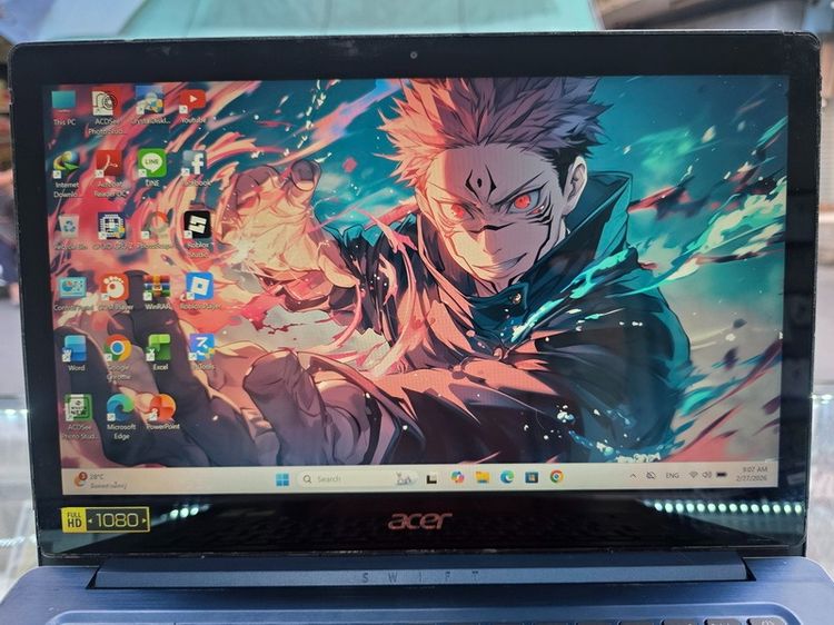 ขาย Notebook Acer Swift 3 SF314 Core i5 RAM 8 SSD 256 มือ2 สภาพดี มีการ์ดจอ แบตเก็บไฟ 4900 บาท ครับ รูปที่ 2