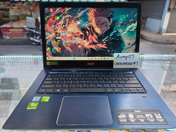 ขาย Notebook Acer Swift 3 SF314 Core i5 RAM 8 SSD 256 มือ2 สภาพดี มีการ์ดจอ แบตเก็บไฟ 4900 บาท ครับ