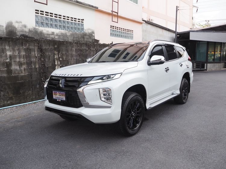 Mitsubishi Pajero Sport 2022 2.4 GT Premium Elite Edition 2WD Utility-car ดีเซล ไม่ติดแก๊ส เกียร์อัตโนมัติ ขาว รูปที่ 2