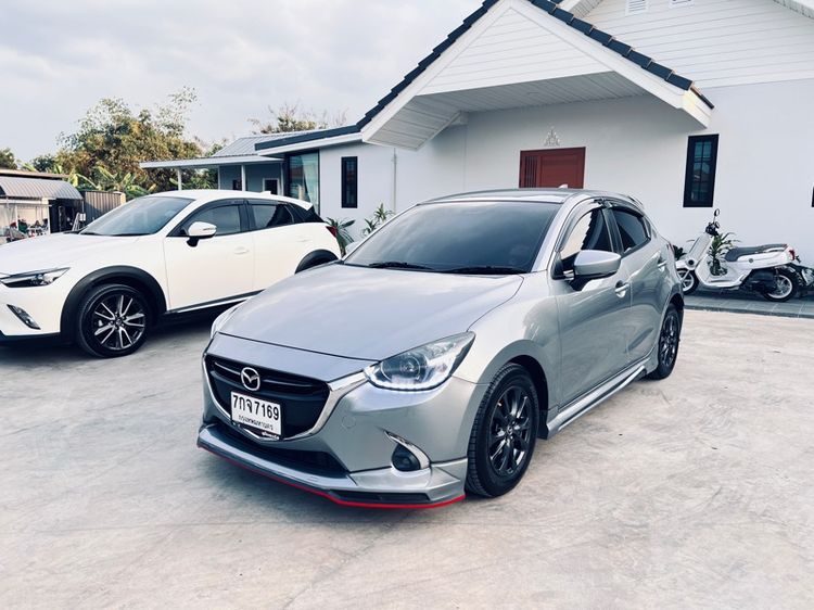 รถ Mazda Mazda 2 1.3 Sports High Connect สี เทา