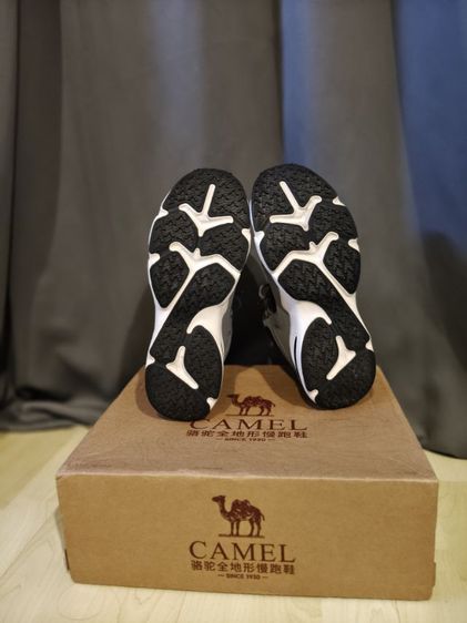 Cameljeans รองเท้าขนแกะอบอุ่น หุ้มข้อต่ำ กันน้ำ กันลื่นสำหรับฤดูหนาว ขนาด 25.5 ซม. สีเทาดำ สภาพใหม่มาก รูปที่ 2