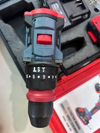 VIPisland MASARU สว่านไขควง รุ่น SCDI-105 3in1 ไขควงไร้สาย เปลื่ยนหัวได้ มอเตอร์บัสเลส สว่านไขควงคลัช แบตเตอรี่ลิเทียม 20V สองชิ้น รูปที่ 5