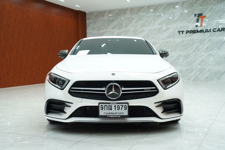Mercedes-Benz CLS-Class 2019 CLS53 Sedan เบนซิน เกียร์อัตโนมัติ ขาว รูปที่ 3