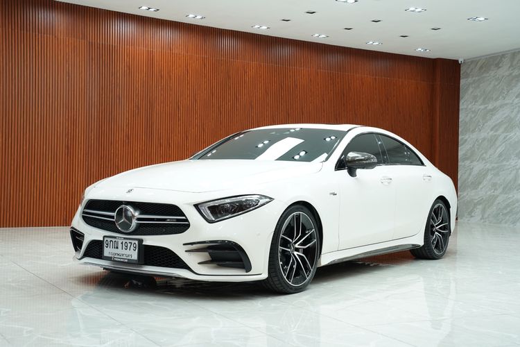 Mercedes-Benz CLS-Class 2019 CLS53 Sedan เบนซิน เกียร์อัตโนมัติ ขาว รูปที่ 4