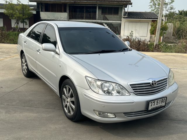 Toyota Camry 2003 2.4 Q Sedan เบนซิน LPG เกียร์อัตโนมัติ เทา รูปที่ 2