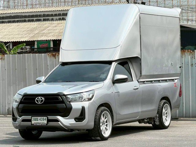 รถ Toyota Hilux Revo 2.4 Entry สี เทา