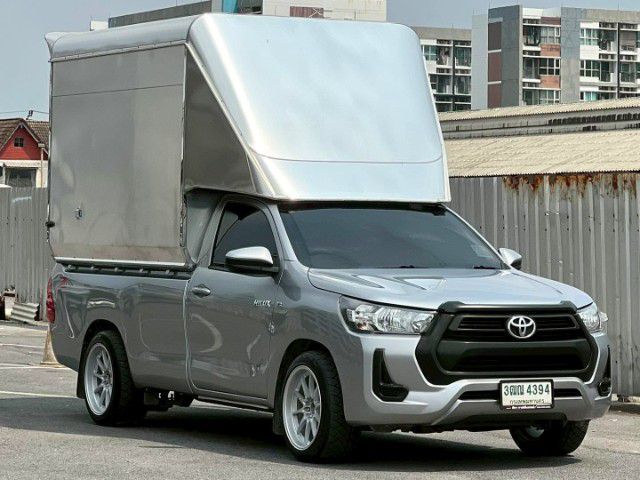 Toyota Hilux Revo 2022 2.4 Entry Pickup ดีเซล ไม่ติดแก๊ส เกียร์ธรรมดา เทา รูปที่ 2