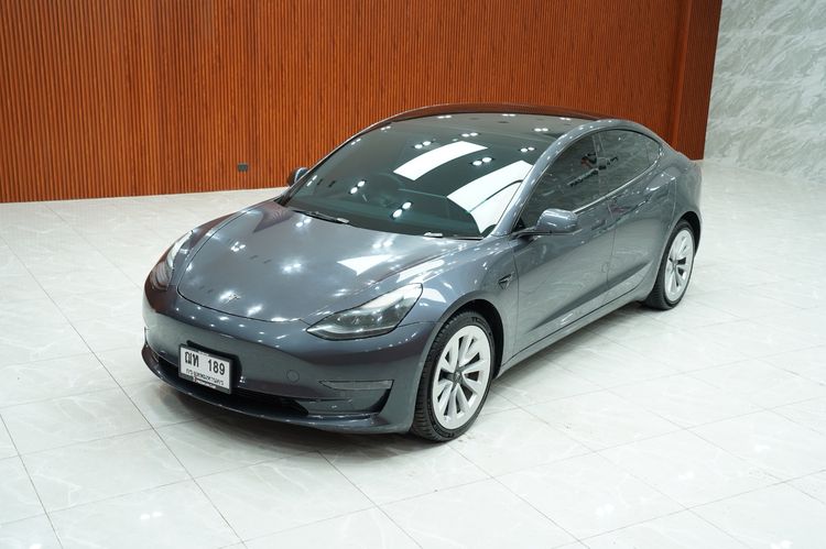 Tesla Model-3 2023 Performance 4WD Sedan ไฟฟ้า เกียร์อัตโนมัติ เทา รูปที่ 4