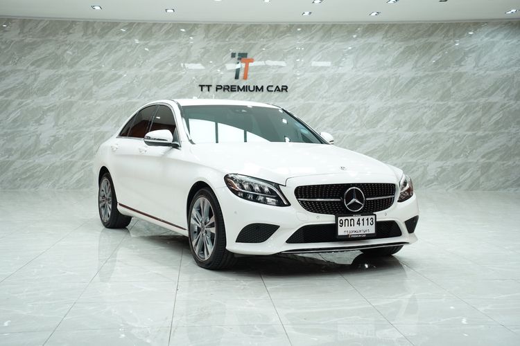 รถ Mercedes-Benz C-Class C220 สี ขาว