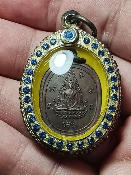 เหรียญชินราช หลวงพ่อทอง วัดดอนสะท้อน ปี2464  อำเภอสวี จ.ชุมพร สภาพสวยเก่า หายากพบน้อยมาก พระเก่าหลักของเมืองชุมพร  รูปที่ 9