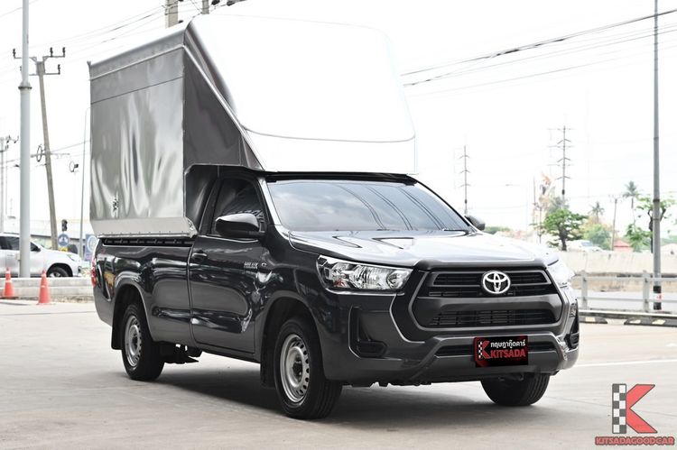 รถ Toyota Hilux Revo 2.4 Entry สี เทา