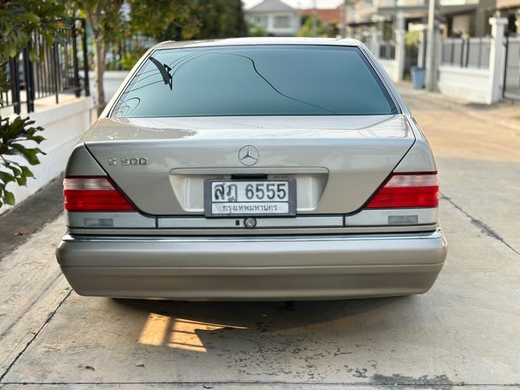 Mercedes-Benz S-Class 1995 S500 Sedan เบนซิน เกียร์อัตโนมัติ บรอนซ์ทอง รูปที่ 3
