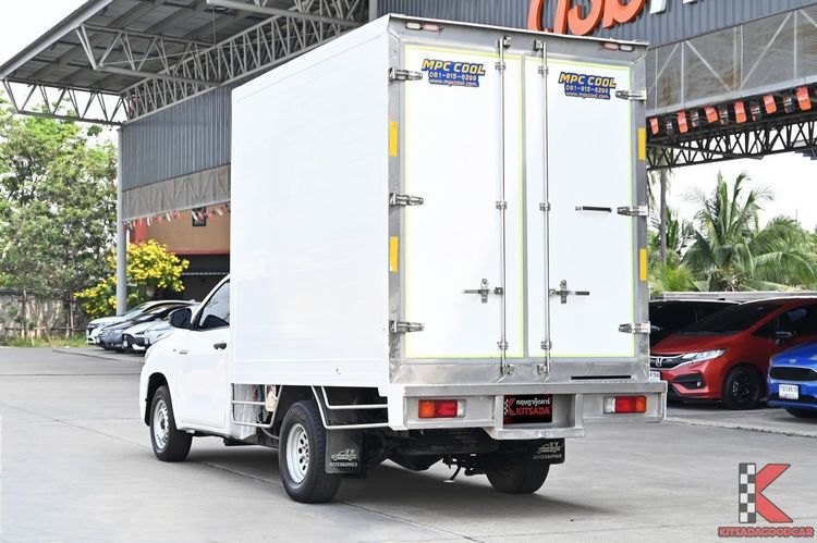 Toyota Hilux Revo 2021 2.4 Entry Pickup ดีเซล ไม่ติดแก๊ส เกียร์ธรรมดา ขาว รูปที่ 3