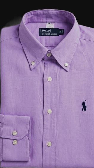 Polo Oxford Iconic Cotton Mesh Long Sleeve Shirt Regular Fit รูปที่ 2