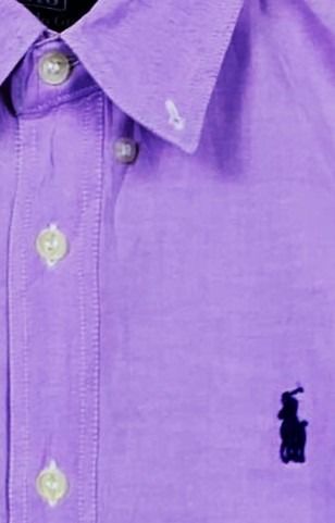 Polo Oxford Iconic Cotton Mesh Long Sleeve Shirt Regular Fit รูปที่ 4