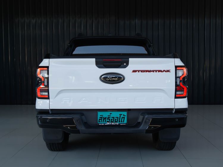 Ford Ranger 2024 2.0 Bi-Turbo Hi-Rider Storntrak Pickup ดีเซล ไม่ติดแก๊ส เกียร์อัตโนมัติ ขาว รูปที่ 3