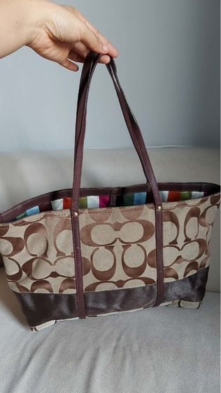 กระเป๋าถือ Coach ของแท้ รูปที่ 3