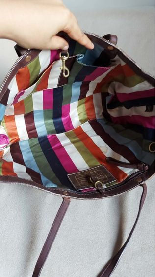 กระเป๋าถือ Coach ของแท้ รูปที่ 9