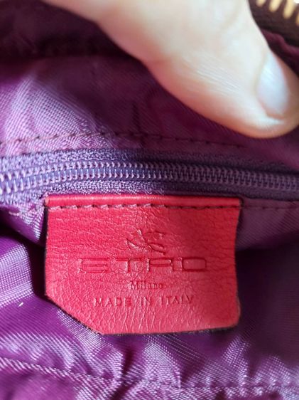 กระเป๋าคล้องไหล่ etro ของแท้ งานแรร รูปที่ 10