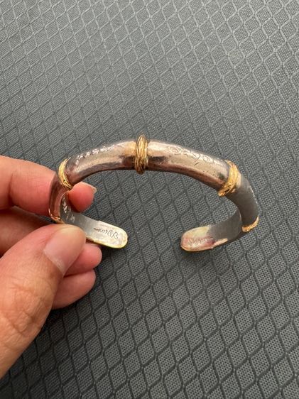 กำไลเงินหลวงพ่อเอียด วัดไผ่ล้อม