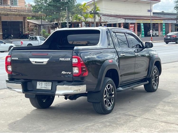 Toyota Hilux Revo 2021 2.4 Prerunner Mid Pickup ดีเซล ไม่ติดแก๊ส เกียร์ธรรมดา ดำ รูปที่ 4