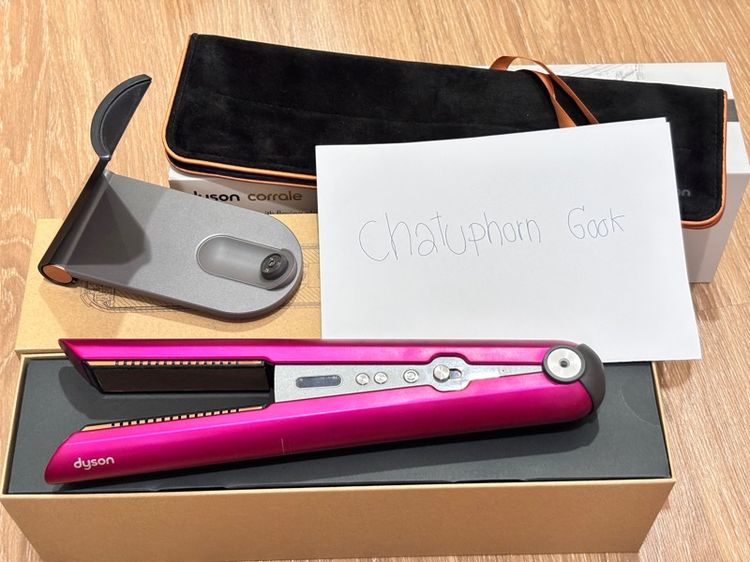 อุปกรณ์เสริมความงาม เครื่องหนีบผม Dyson Corrale สีบานเย็น 