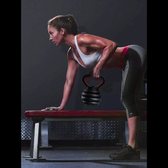 🔥มือ 1 - ดัมเบลอเนกประสงค์ ปรับน้ำหนักได้ บาร์เบล ลูกตุ้มยกน้ำหนัก วิดพื้น All in one dumbbell set🔴🔴🔴 รูปที่ 10