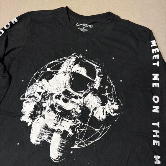 เสื้อยืดแขนยาว NASA Size S รูปที่ 3