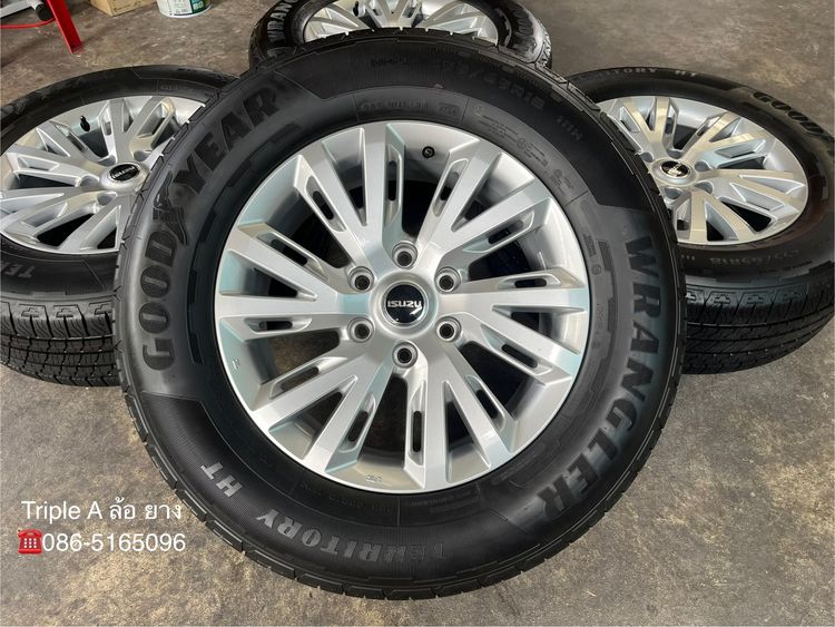 ✨ล้อแม็กพร้อมยางใหม่ป้ายแดง✨ISUZU D-Max ขอบ 18💖ใหม่กริ๊บ💖 รูปที่ 2