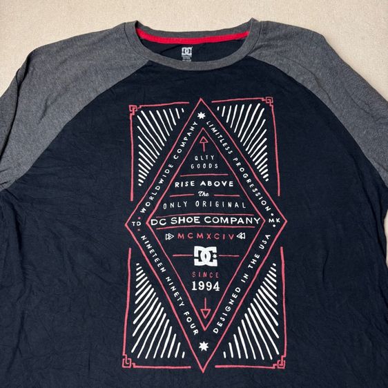 เสื้อยืดแขนยาว DC Skateboard​ Size XL​  รูปที่ 3