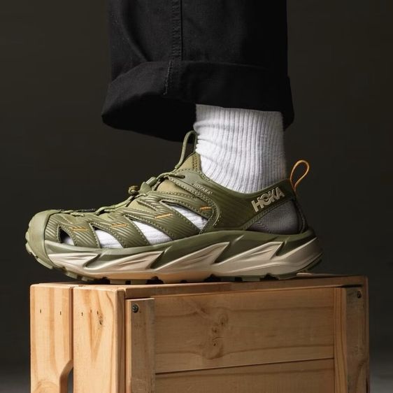 เขียว หนังแท้ รองเท้าผ้าใบ UK 8.5 | EU 42 2/3 | US 9 อื่นๆ รองเท้า HOKA