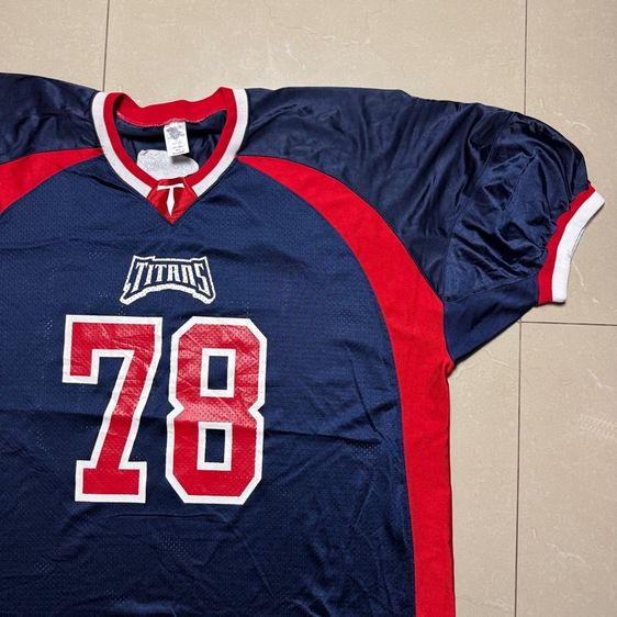 เสื้อ​กีฬา​ Titans 78 player made in USA Size 3XL รูปที่ 2