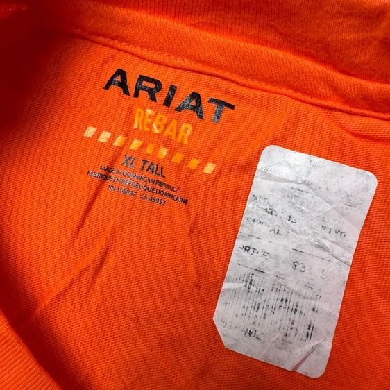 เสื้อยืดแขนยาว Ariat Rebar ใหม่มือหนึ่ง​ Size XL  รูปที่ 8