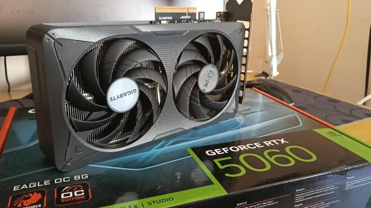 GIGABYTE RTX 5060 EAGLE OC 8G (2 Fans) ประกัน Synnex ยาวปี 2571
