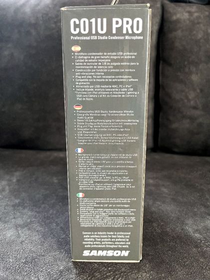 ไมค์ Samson C01U Pro สภาพดี รูปที่ 2