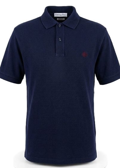 CD Christian  Dior  Icon Polo Shirt Cotton Piqué Made in Paris France