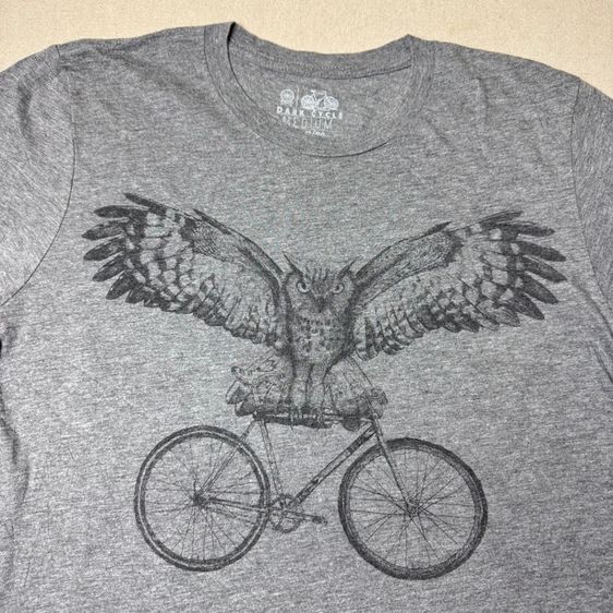 เสื้อยืด Dark Cycle Clothing ผ้า Rayon Size M